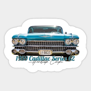 1959 Cadillac Series 62 Hardtop Coupe Sticker